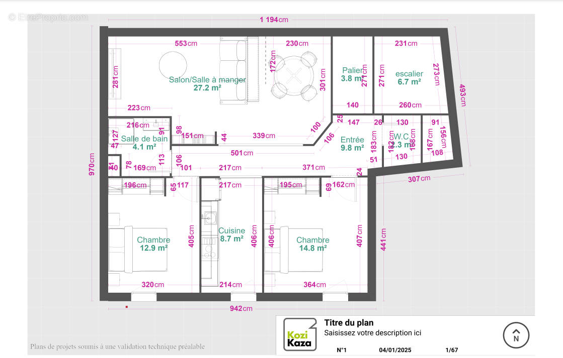 Appartement à NANCY