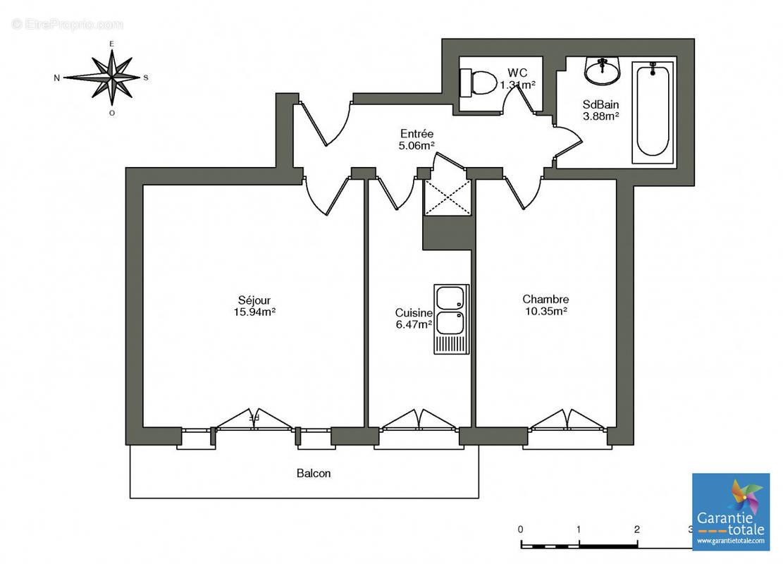 Appartement à MONTREUIL