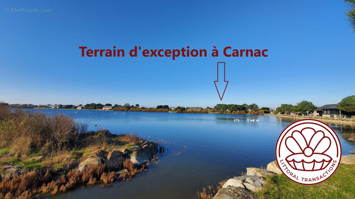 Un lieu de vie unique - Terrain à CARNAC