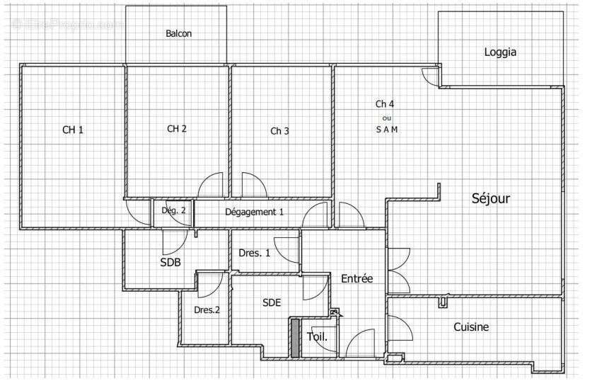 Appartement à LE CHESNAY