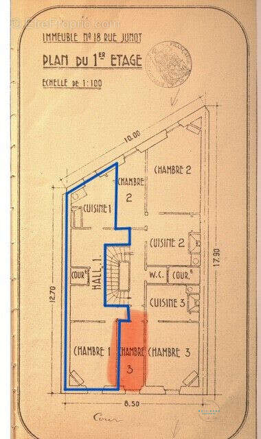 Appartement à MARSEILLE-3E