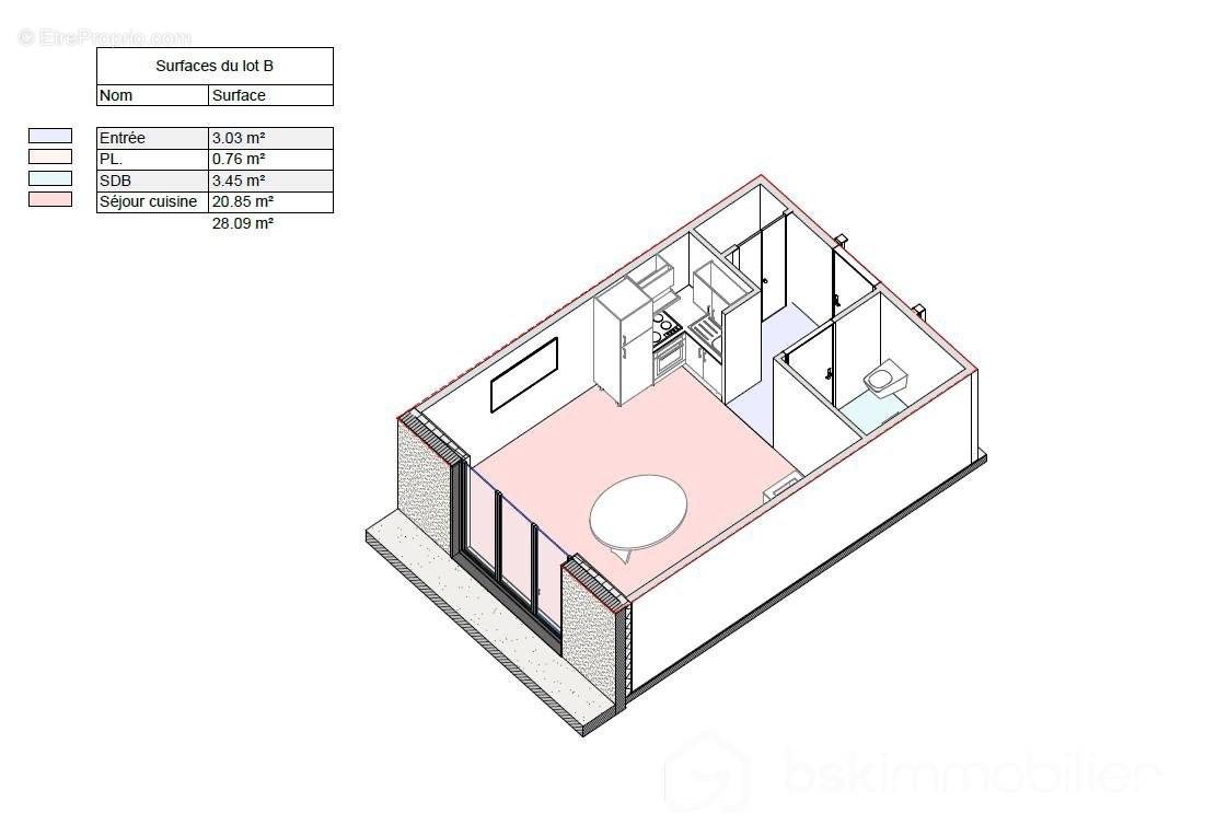 Appartement à MONTEVRAIN