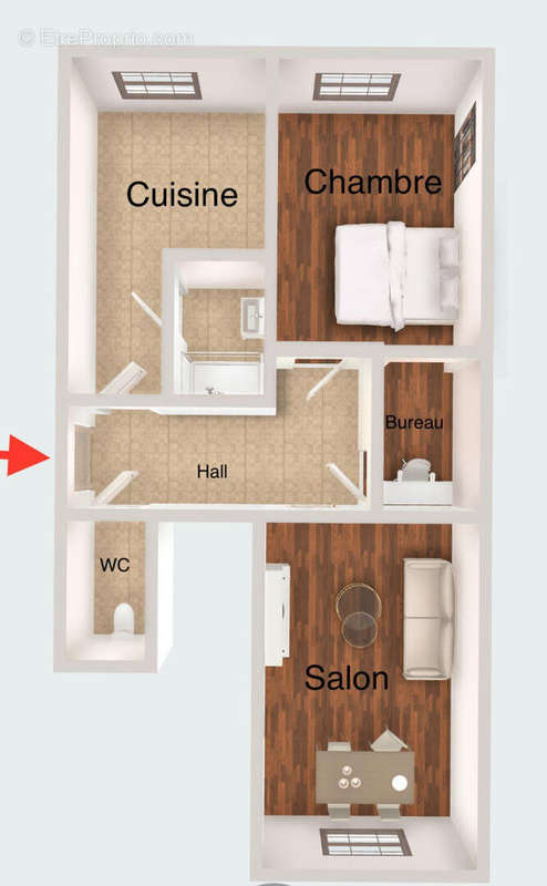 Appartement à OULLINS