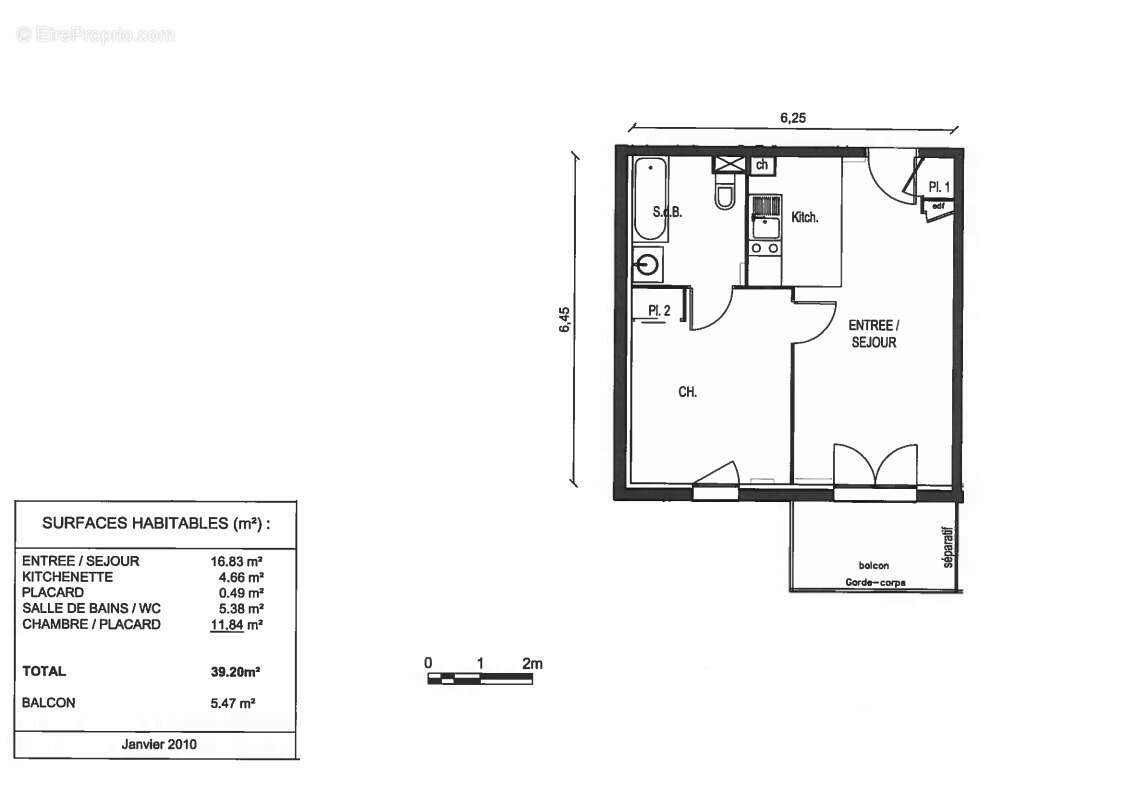 Appartement à SAINT-QUENTIN