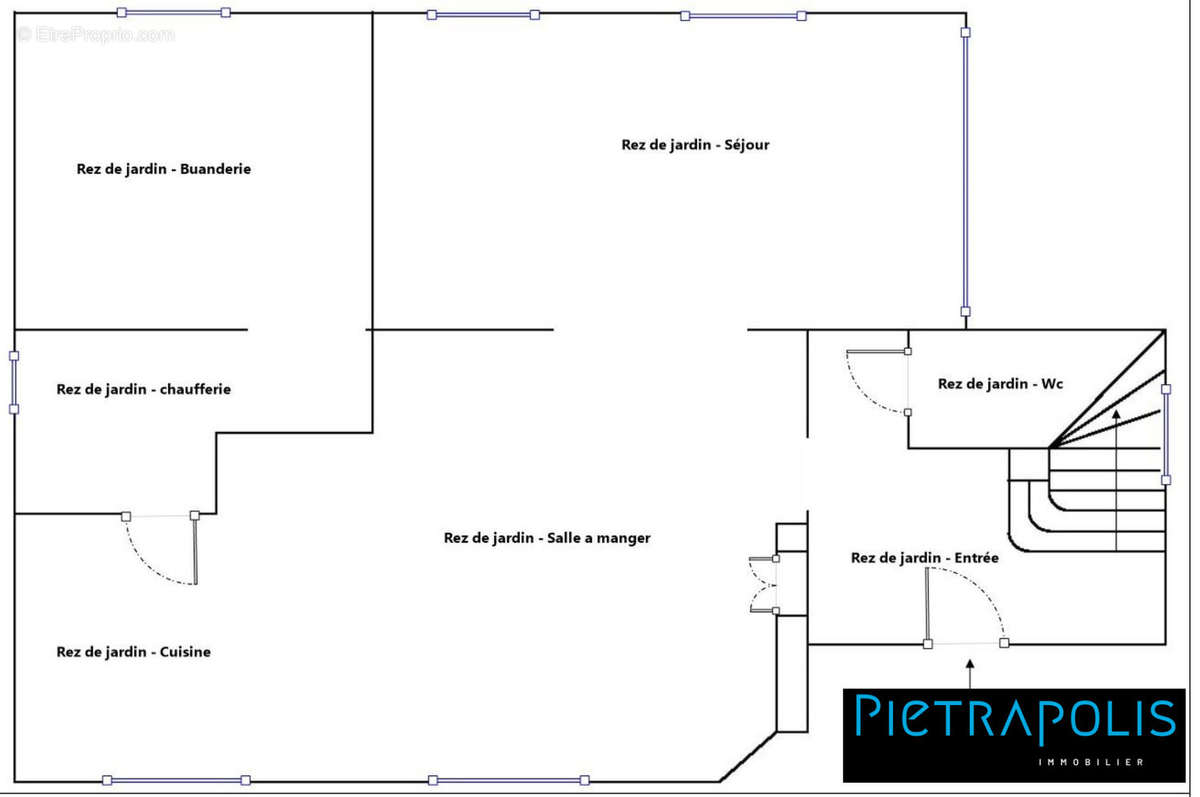 plan - Maison à LYON-9E