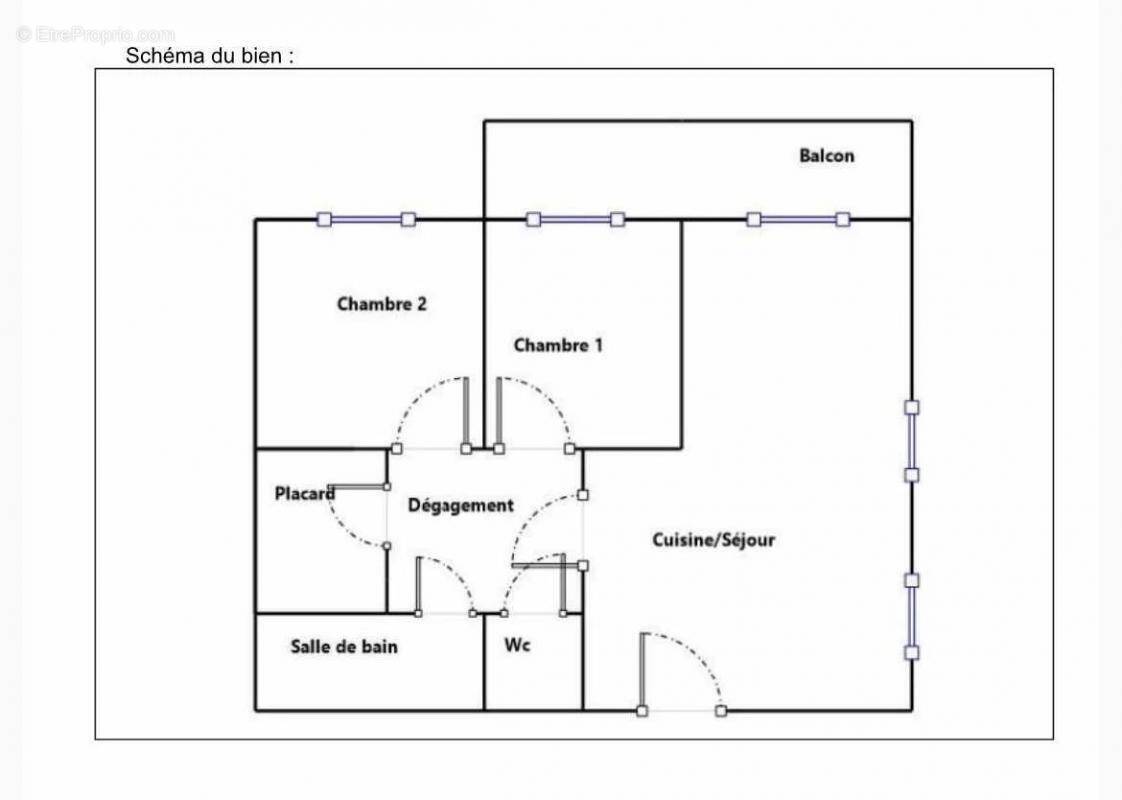 Appartement à MARSEILLE-13E