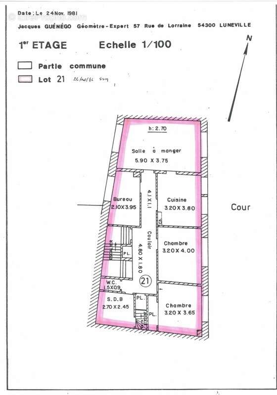 Appartement à LUNEVILLE