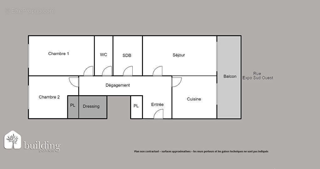 Appartement à LEVALLOIS-PERRET