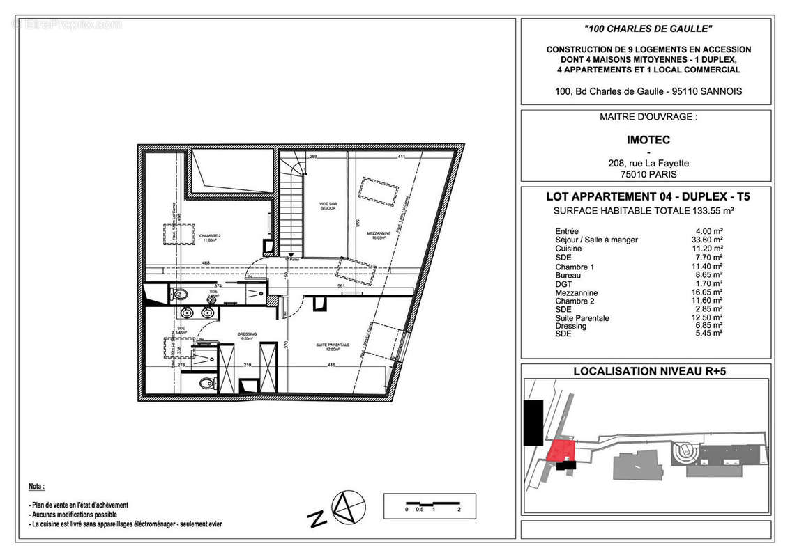 Appartement à SANNOIS