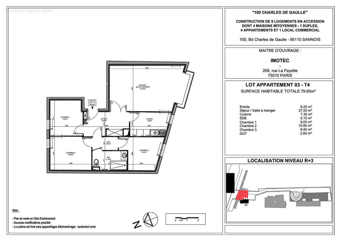 Appartement à SANNOIS