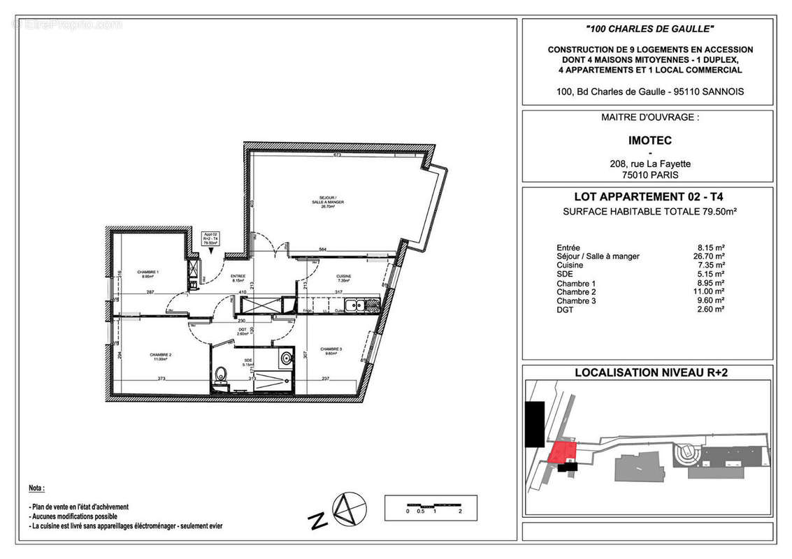 Appartement à SANNOIS