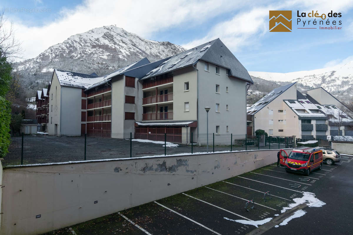 Vue balcon - Appartement à SAINT-LARY-SOULAN