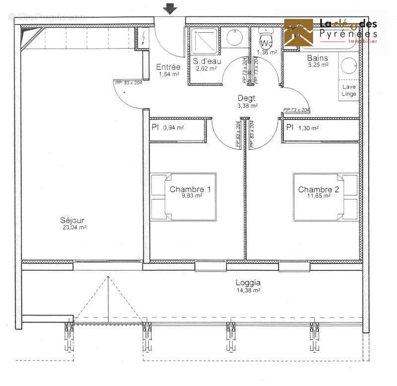 Appartement à VIELLE-AURE