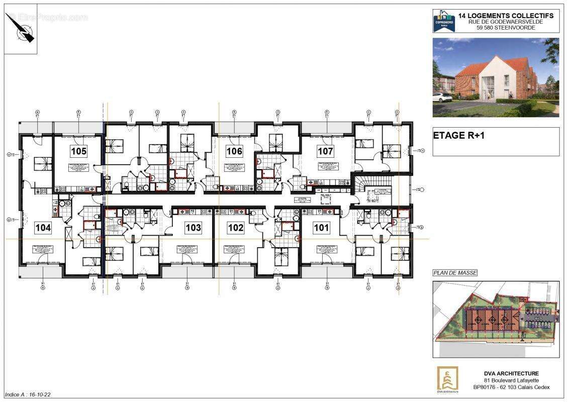 Appartement à STEENVOORDE