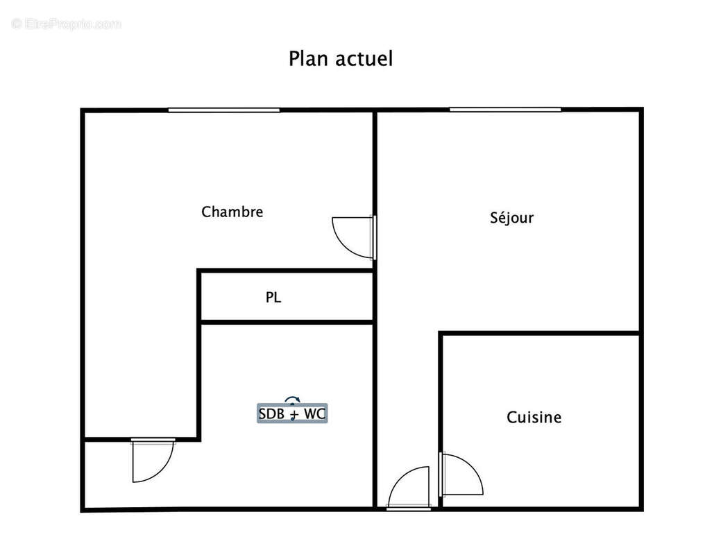 Appartement à LEVALLOIS-PERRET