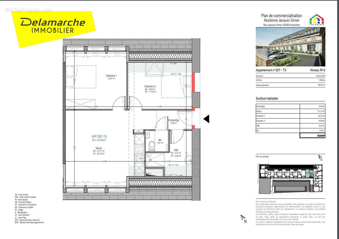 Appartement à AVRANCHES