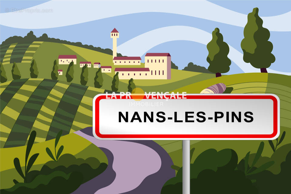 Terrain à NANS-LES-PINS