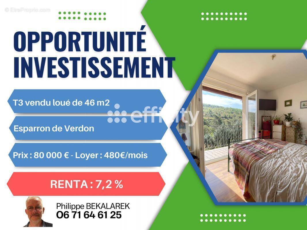 Appartement à ESPARRON-DE-VERDON