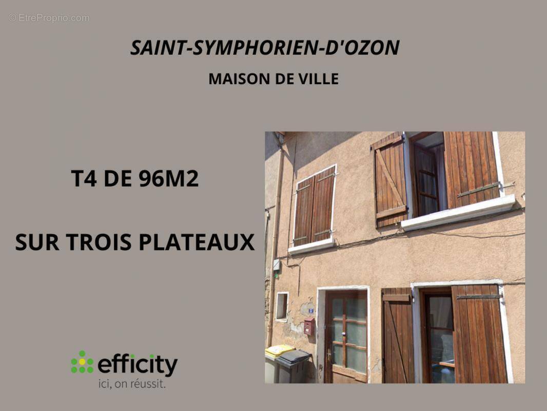 Maison à SAINT-SYMPHORIEN-D&#039;OZON