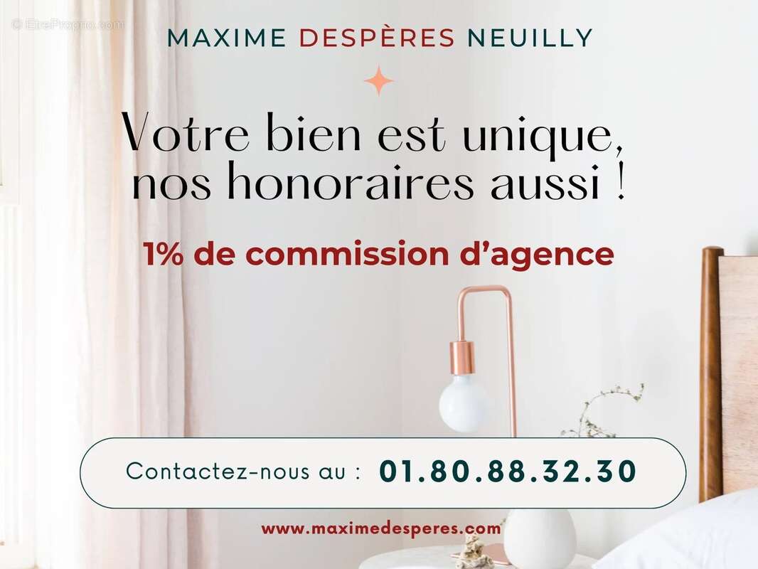 Appartement à NEUILLY-SUR-SEINE