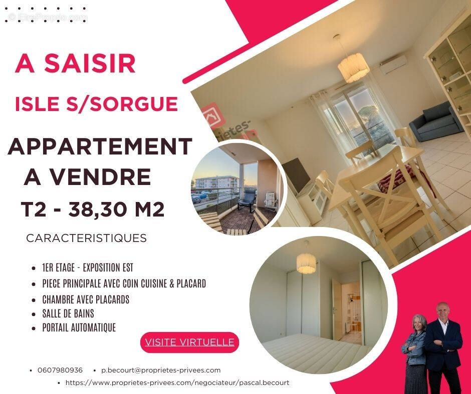 Appartement à L&#039;ISLE-SUR-LA-SORGUE