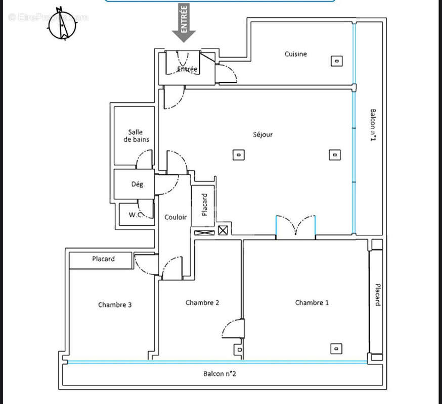 Appartement à BOULOGNE-BILLANCOURT