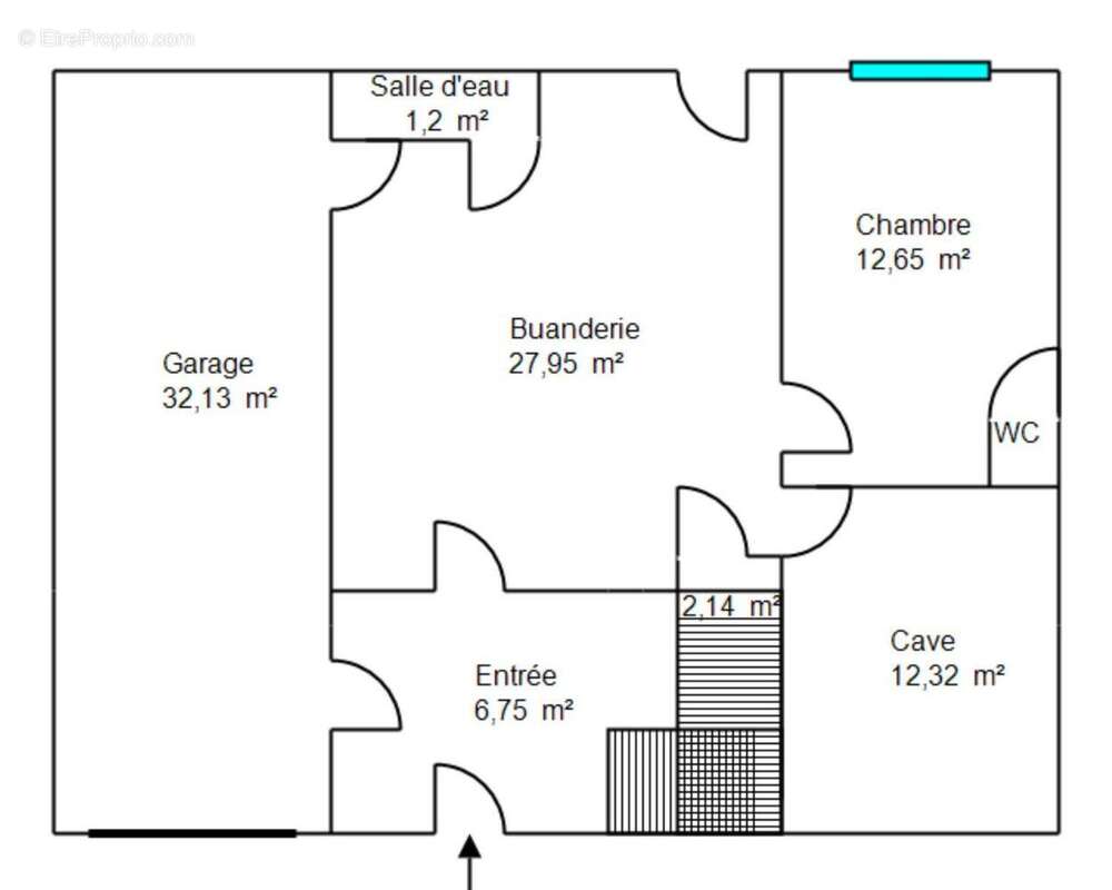 Plan RDC - Maison à GREZIEU-LA-VARENNE