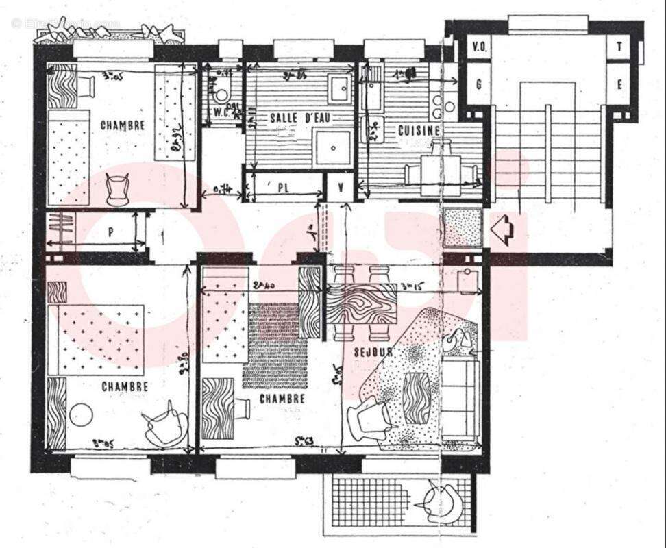 Appartement à PALAISEAU