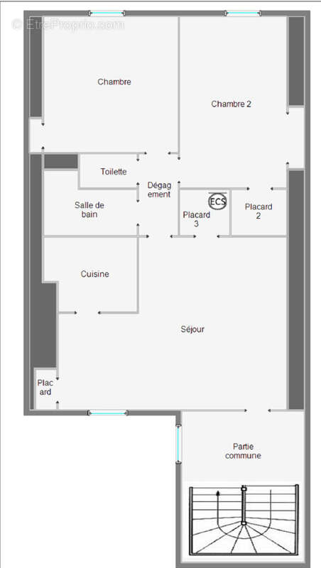 Appartement à TOURS