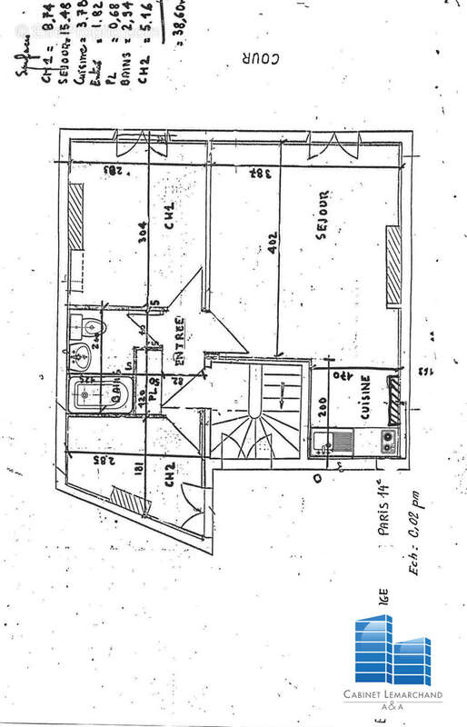 Appartement à PARIS-14E