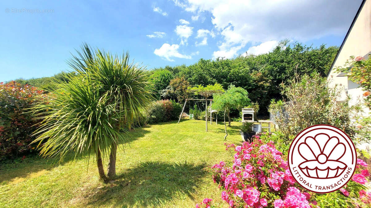 Un jardin bien exposé - Maison à AURAY