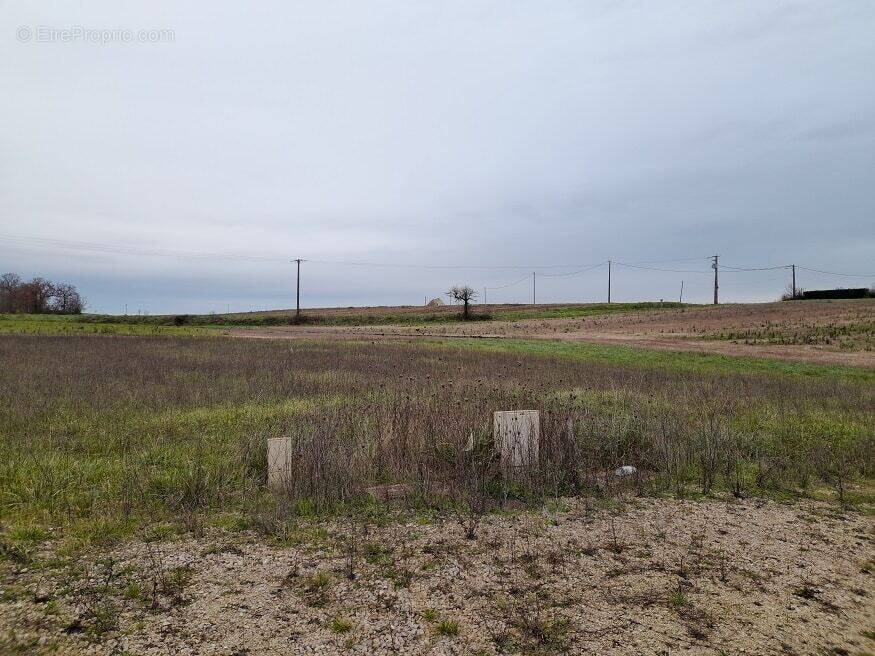 Terrain à CHARBUY