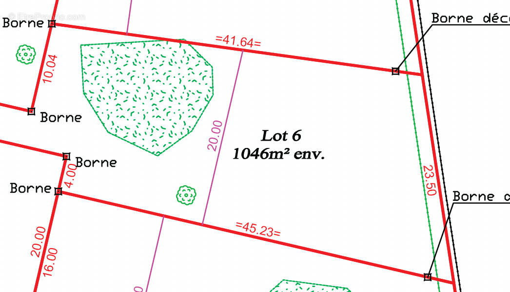 Terrain à GROFFLIERS