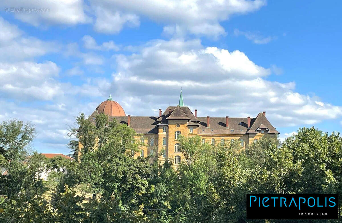 Vue des balcons - Appartement à LYON-5E