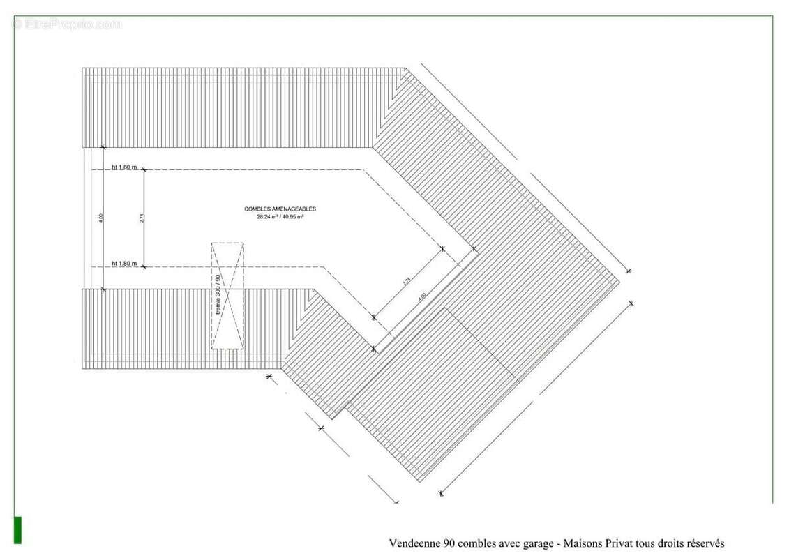 Terrain à LA CHAPELLE-HERMIER