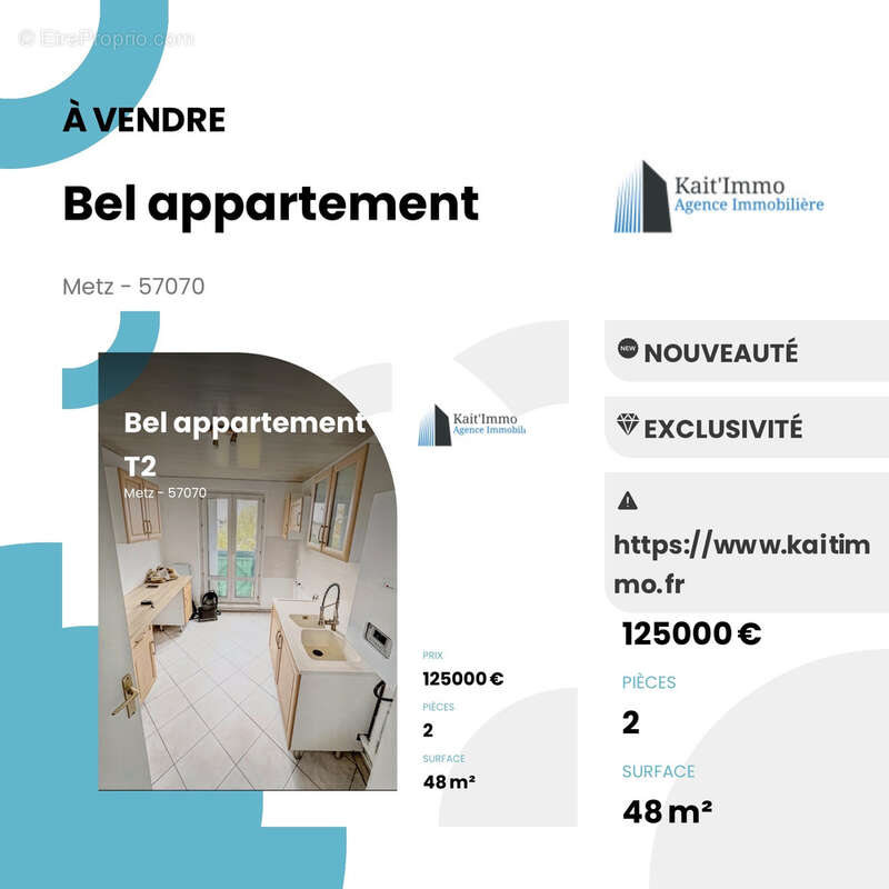 Appartement à METZ