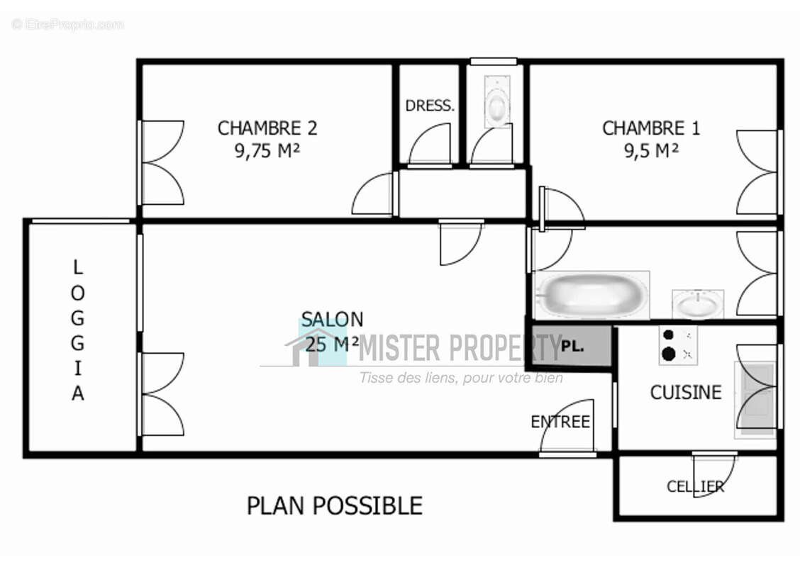 Appartement à MAISONS-LAFFITTE