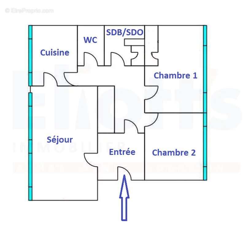 Appartement à PARIS-13E