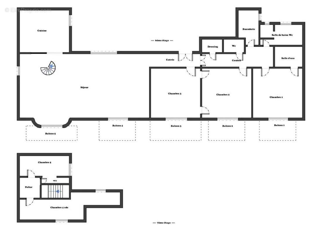 Appartement à PARIS-16E