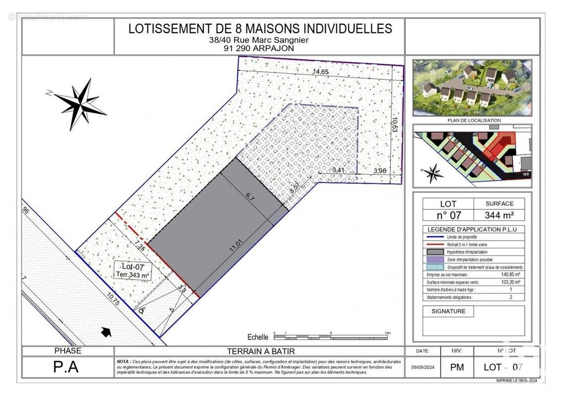 Photo 1 - Terrain à ARPAJON