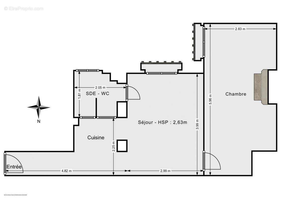 Appartement à SAINT-DENIS