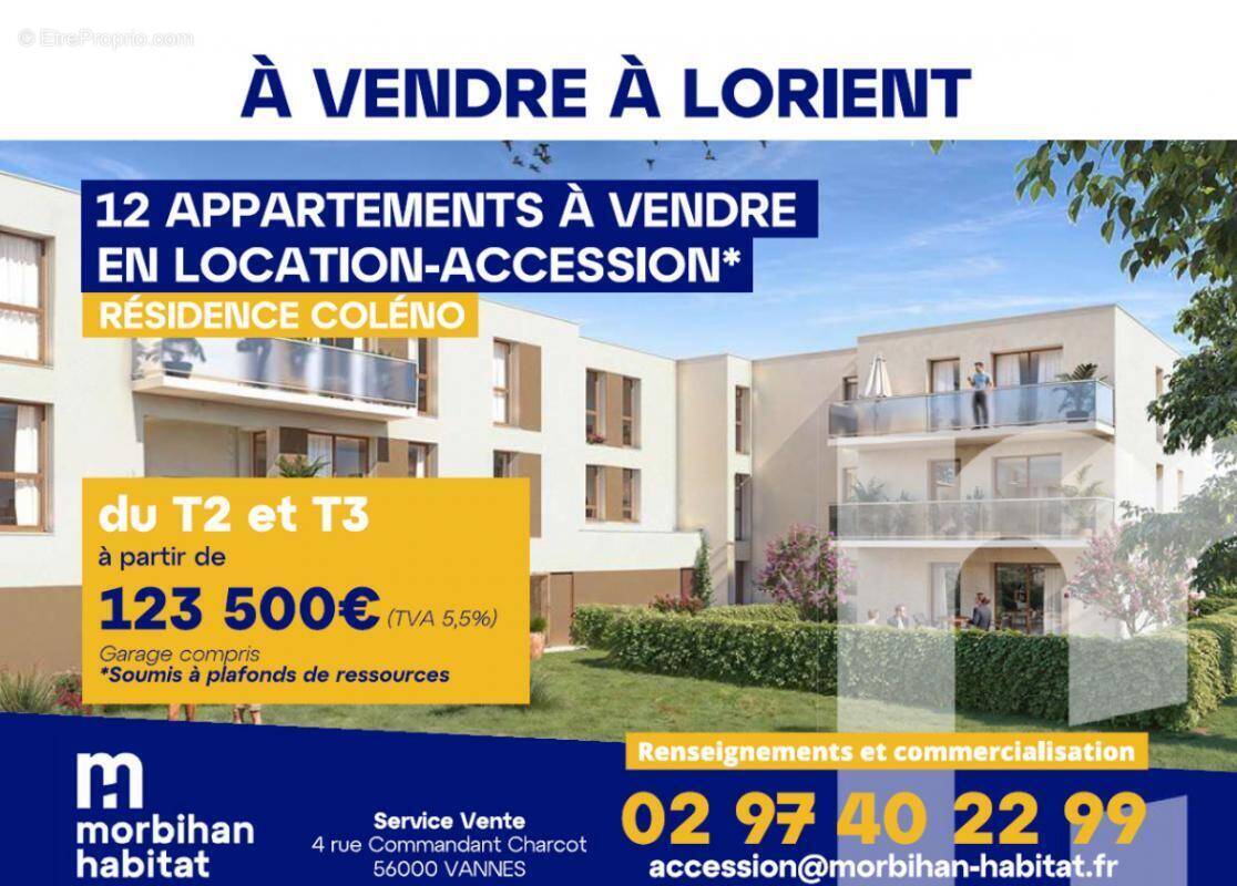 Appartement à LORIENT