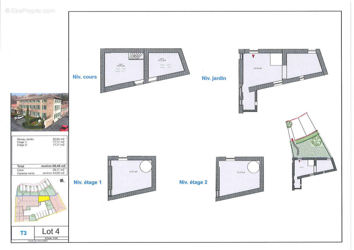 Appartement à GUEREINS