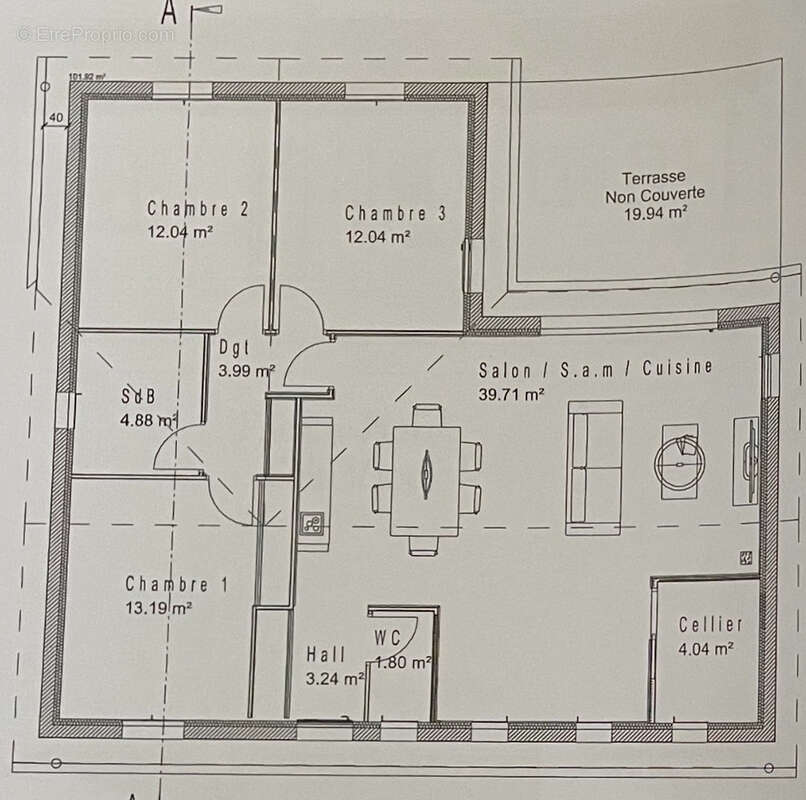 Maison à AUBIE-ET-ESPESSAS