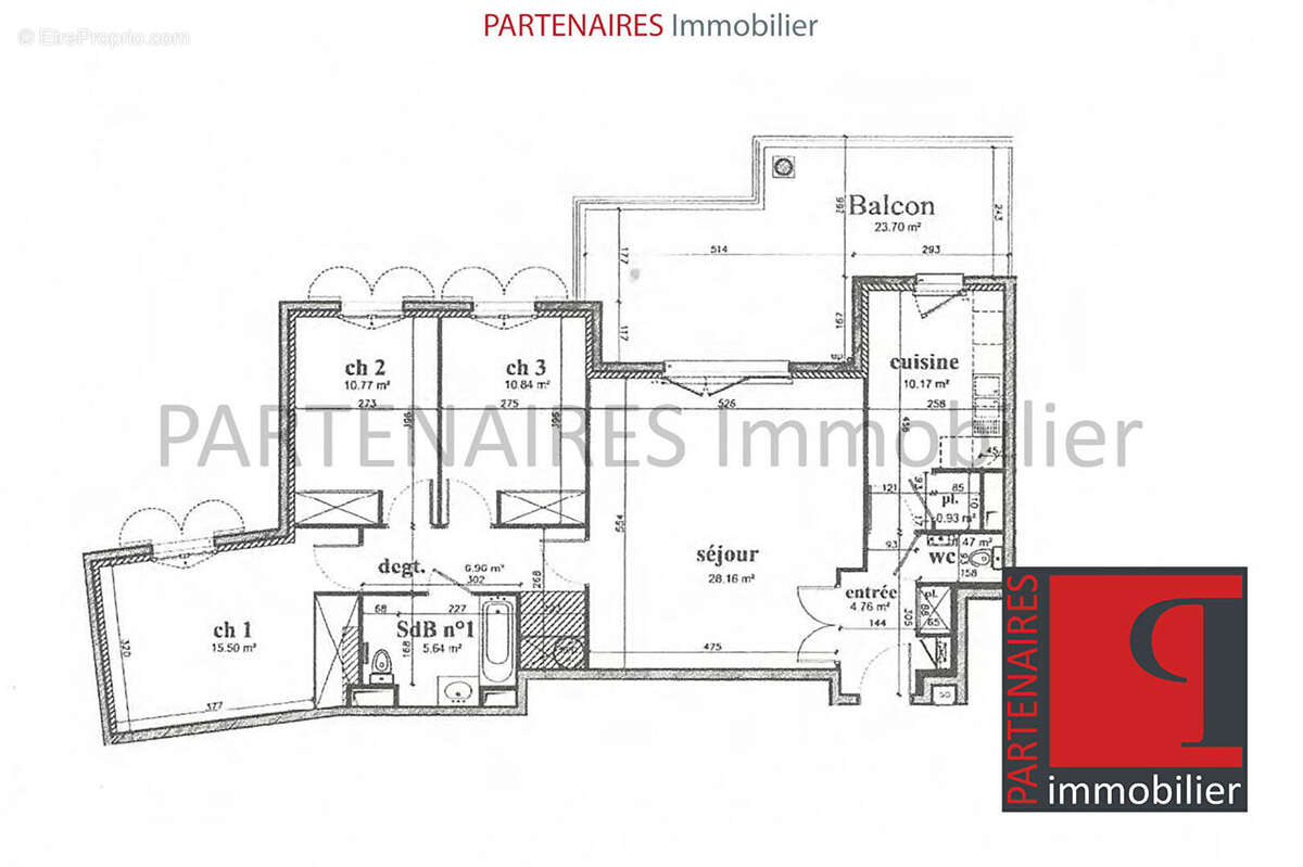 Appartement à LE CHESNAY