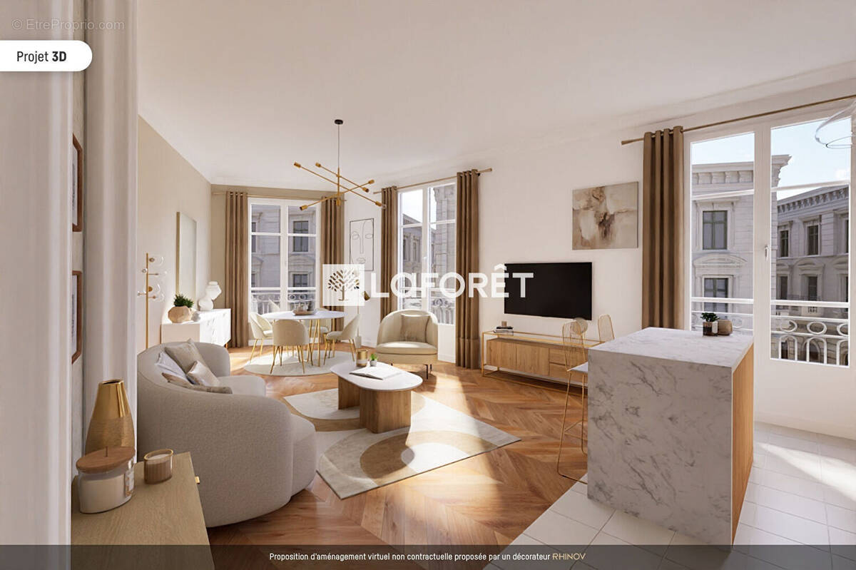 Appartement à PARIS-17E