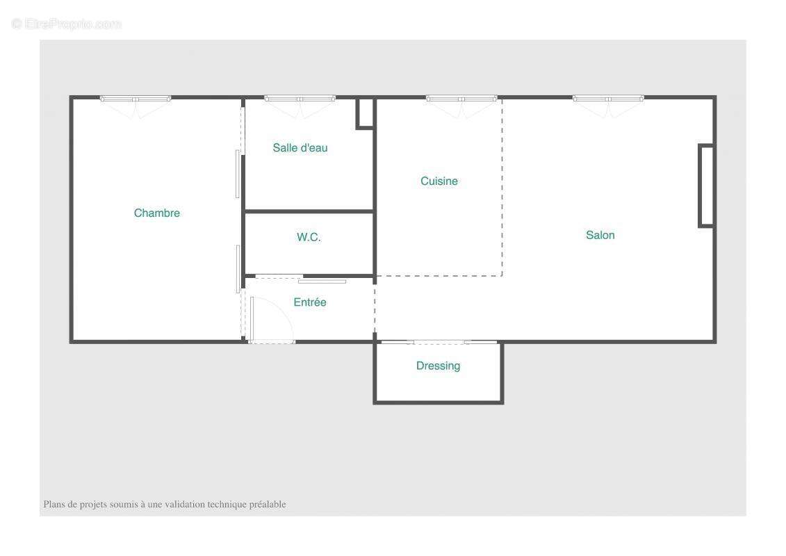 Appartement à PARIS-14E