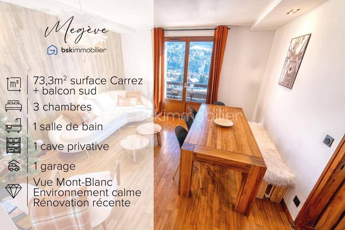 Appartement à MEGEVE