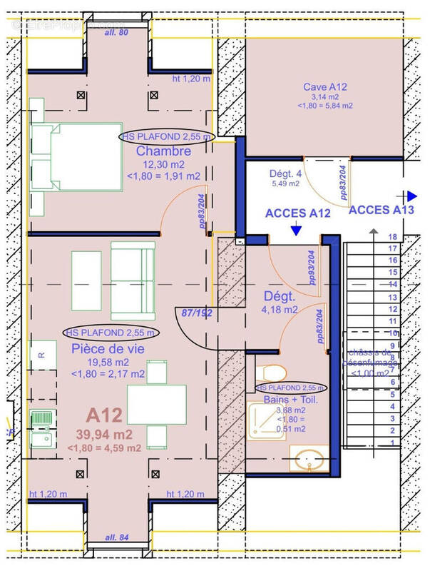 Appartement à JOUGNE