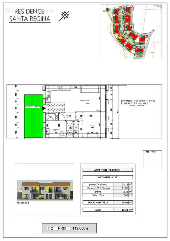 Appartement à OLMETA-DI-TUDA